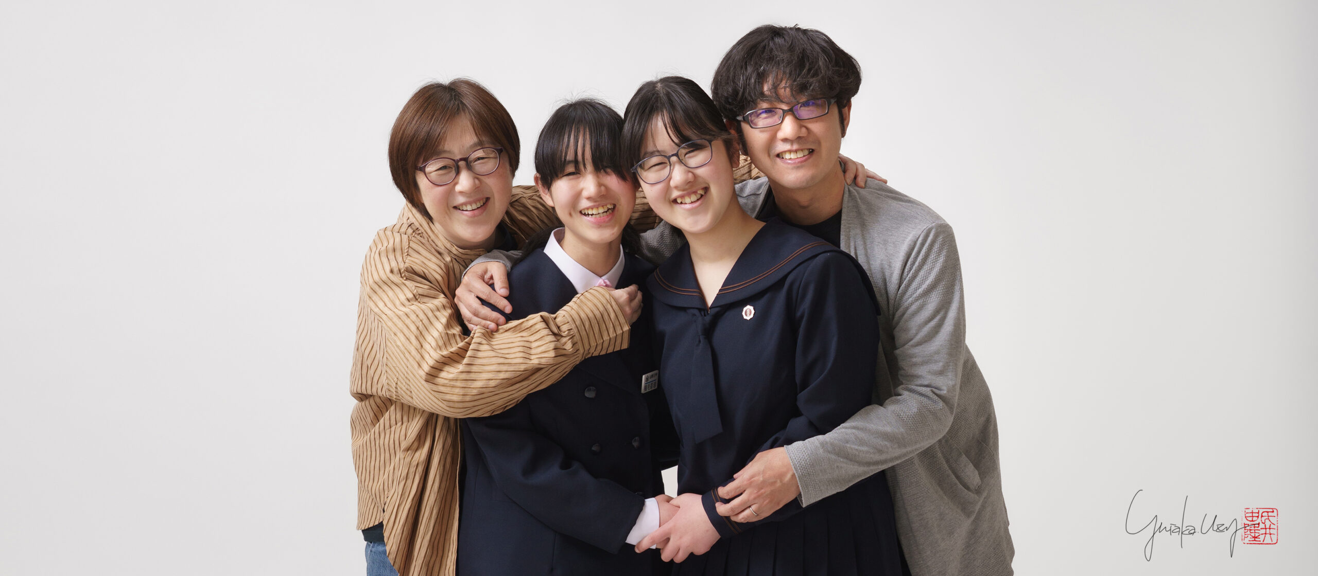 感動に満たされ、幸せがあふれる家族写真を。