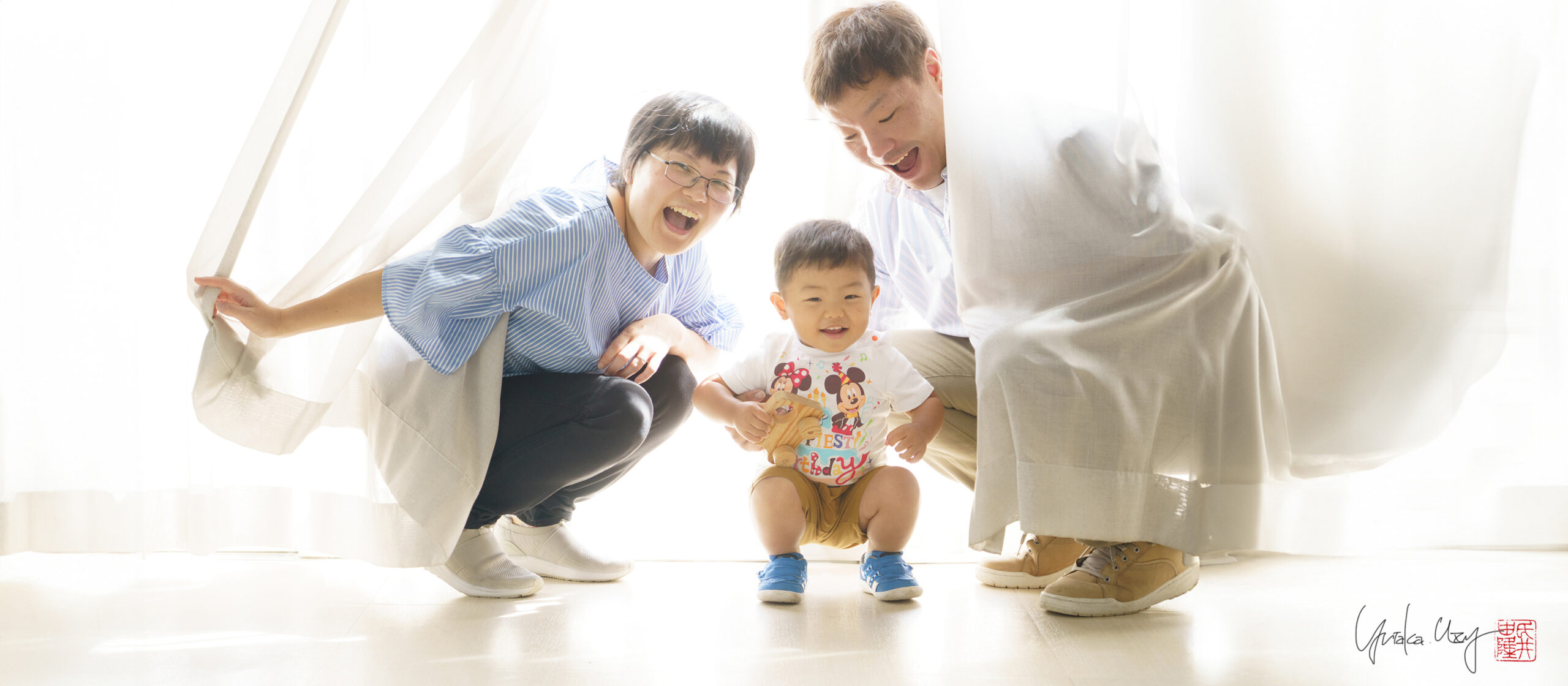 感動に満たされ、幸せがあふれる家族写真を。