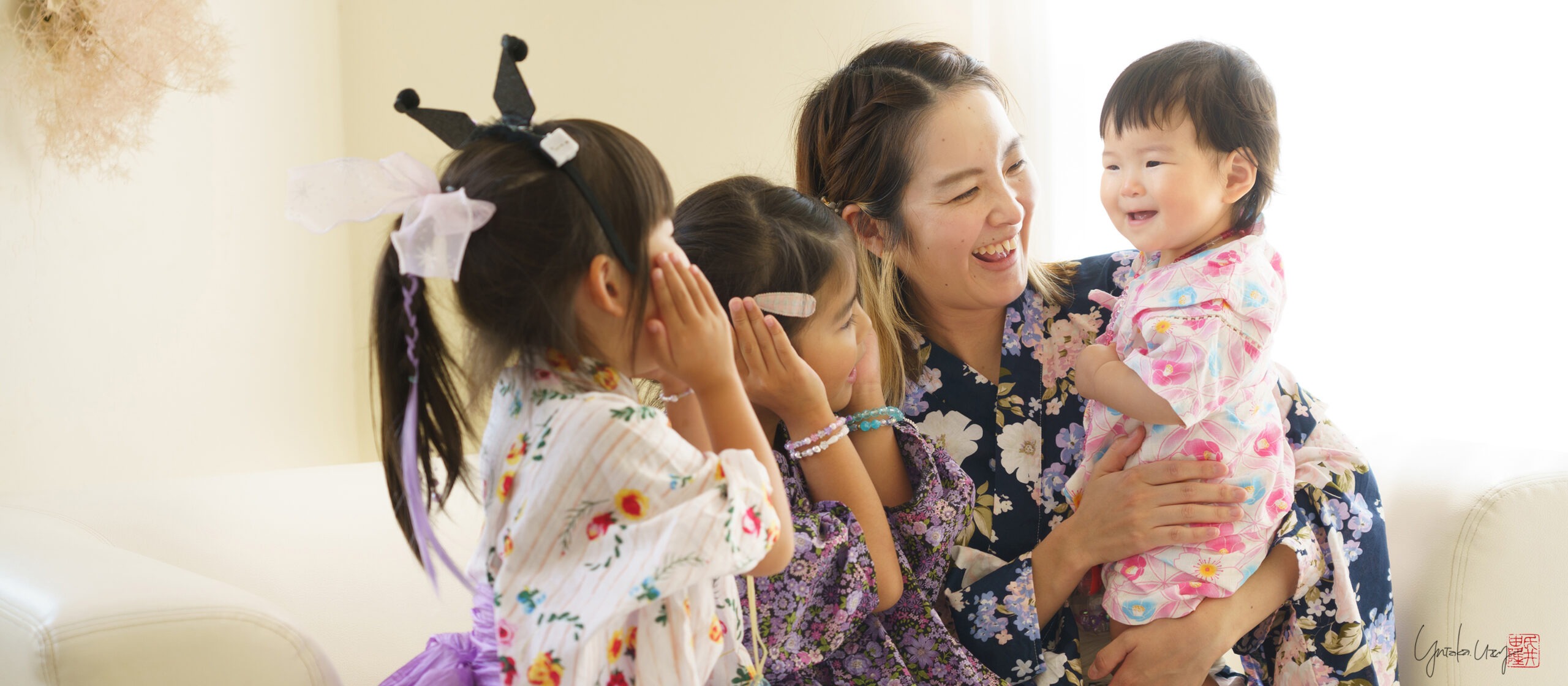 感動に満たされ、幸せがあふれる家族写真を。