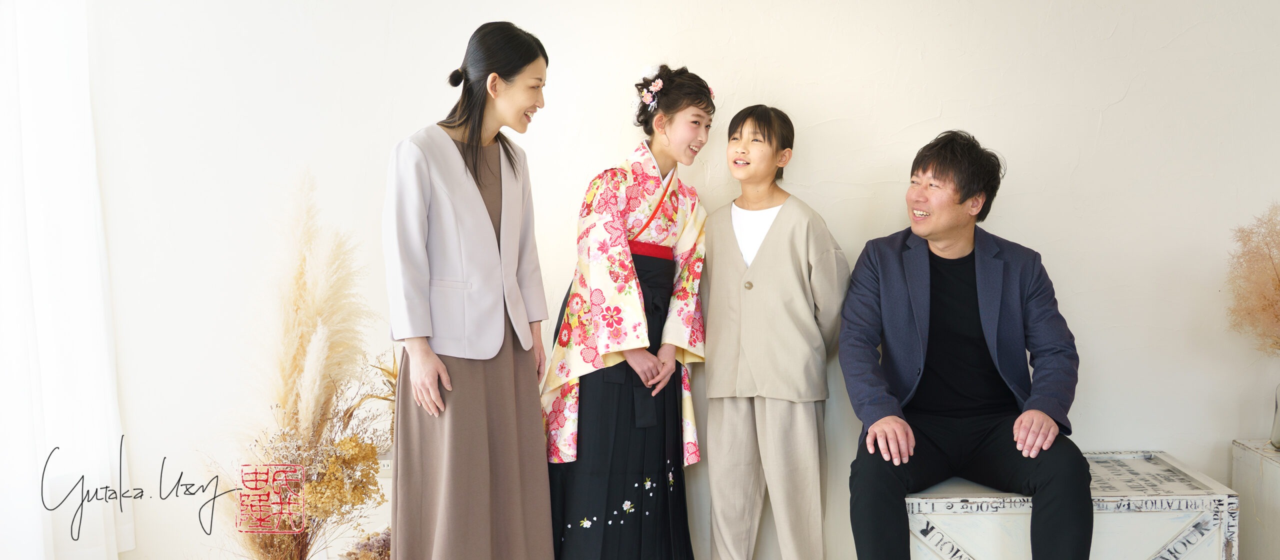 感動に満たされ、幸せがあふれる家族写真を。